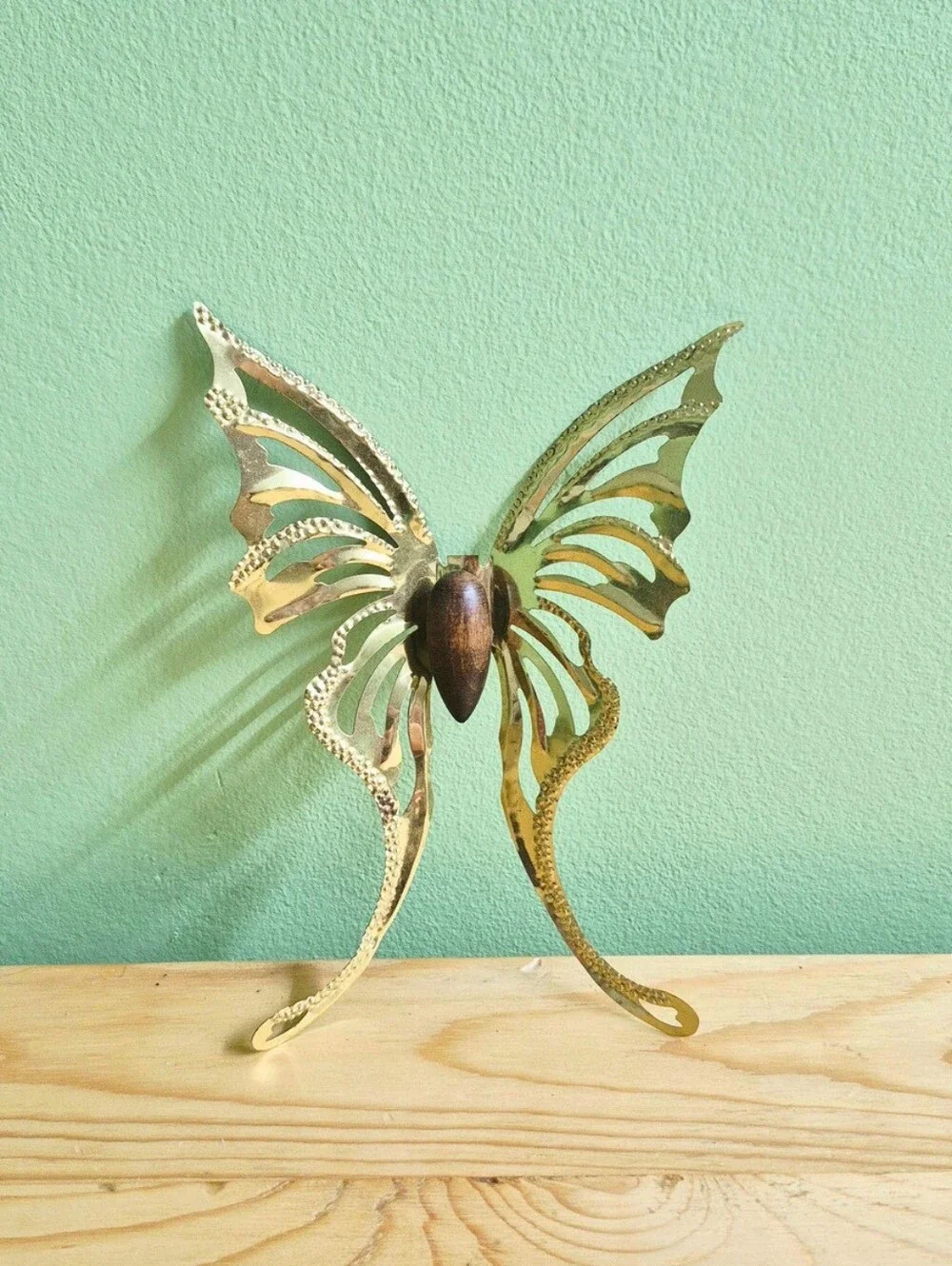 MCM Gold Butterfly Wall Decor - Set of 3